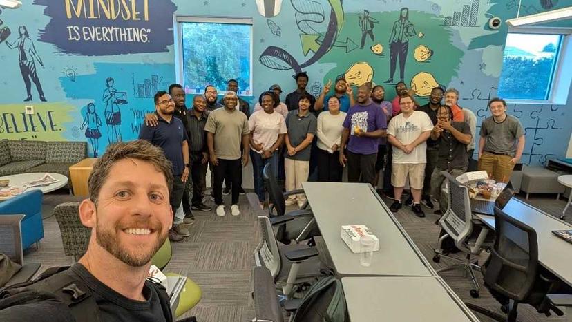 Community gathering at Memphis Design and Code