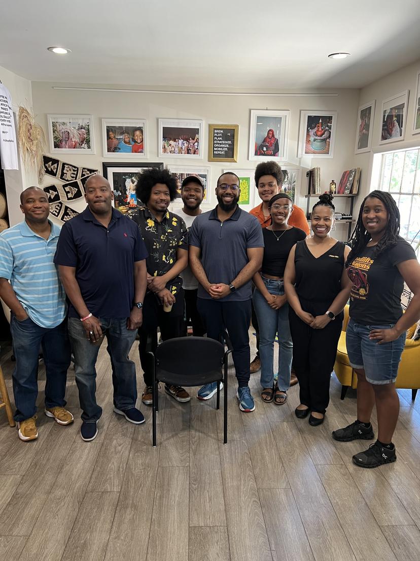 Networking at the BDPA Code, Create + Conversate event