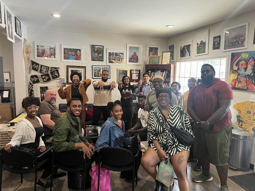 BDPA Memphis networking event at Cxffeeblack coffee shop