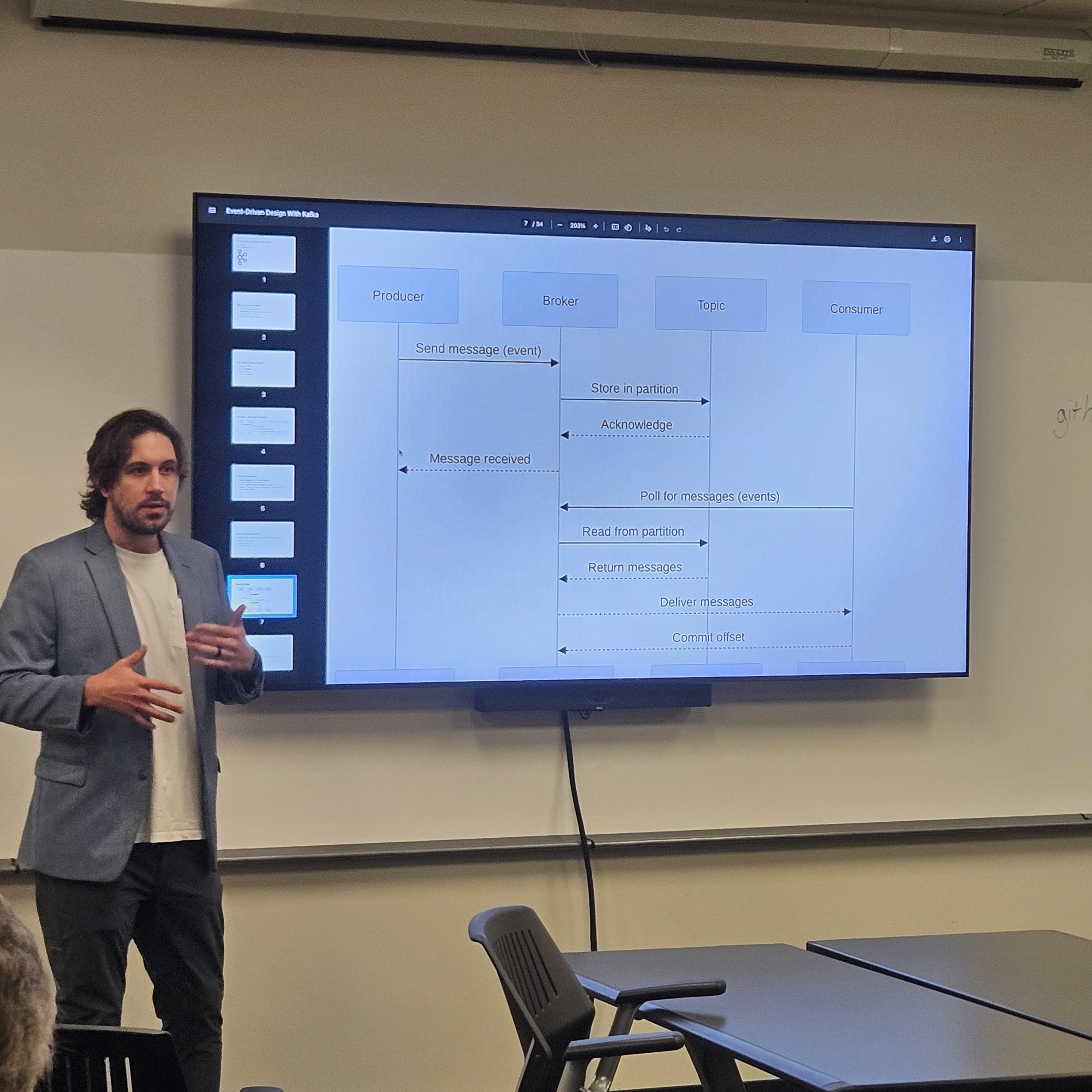 Joey Brown on Kafka at Memphis Data Professionals